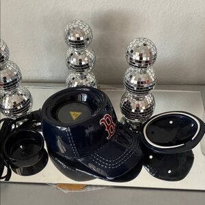Scentsy Rare Boston Red Sox  Navy Blue Cap wax  Warmer with logo